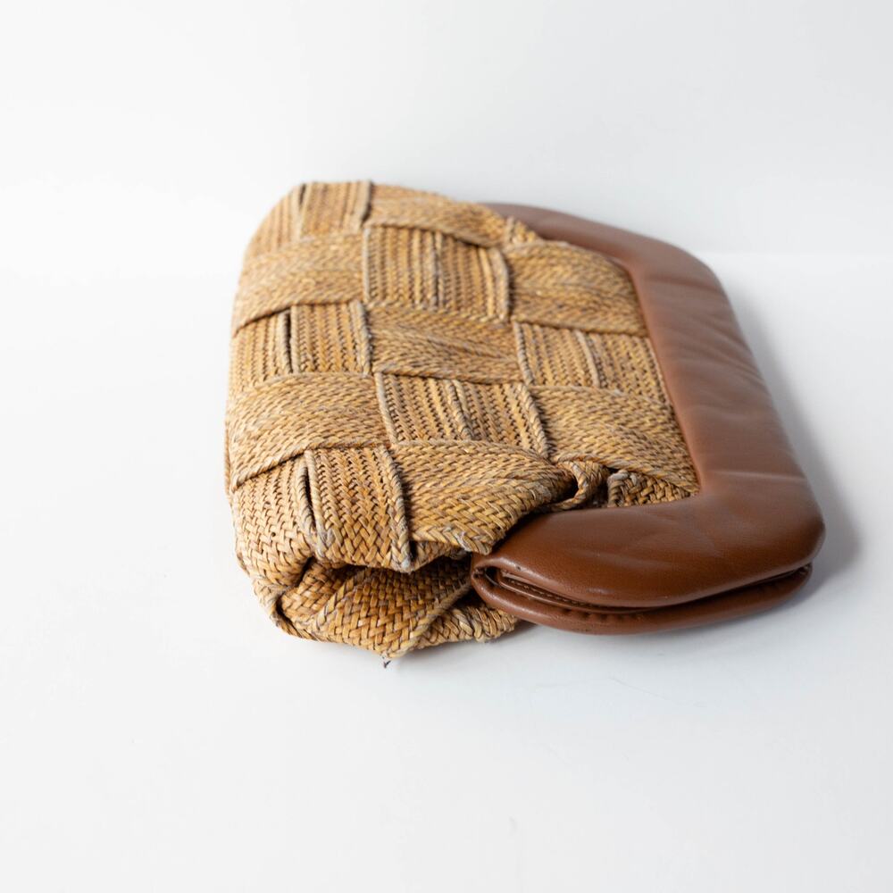 THEMOIRè Straw Brown Bios Bag - Picture 6 of 9